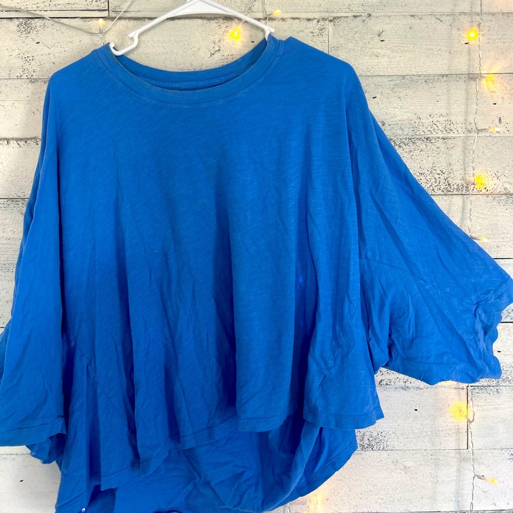 Blue flowy top from aerie!